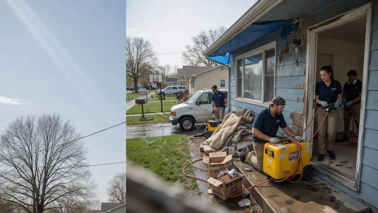 Basement Flood Cleanup in Manlius, IL near me